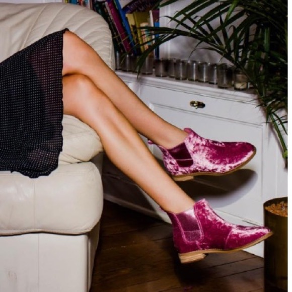 Toms velvet boots Clearance
